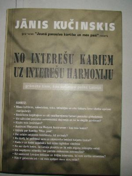 No interešu kariem uz interešu harmoniju 