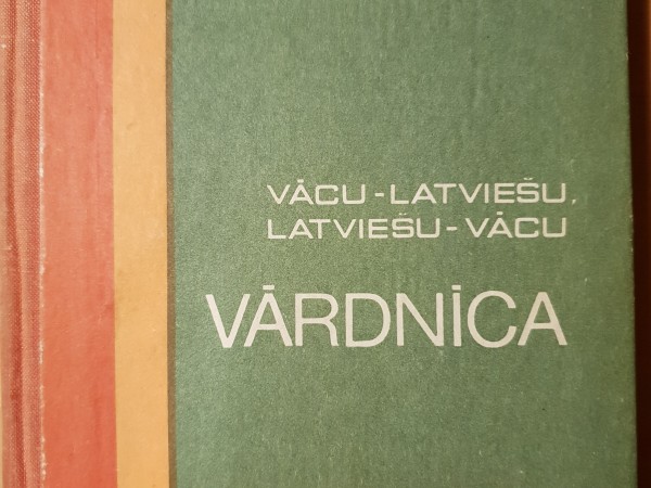 Vācu latviešu vārdnīca