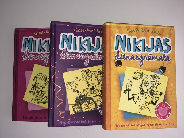 Nikijas dienasgrāmata, pirmās 3 daļas