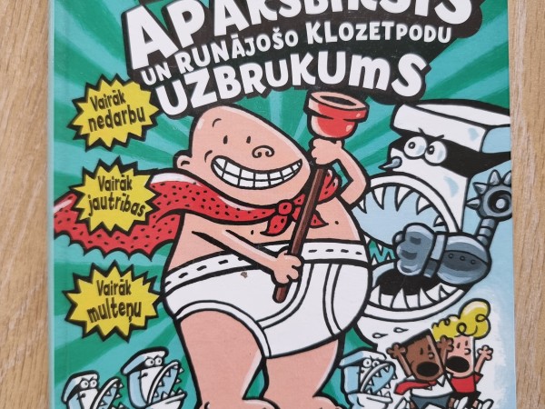 Supervaronis Kapteinis Apakšbiksis un runājošo klozetpodu uzbrukums, 2