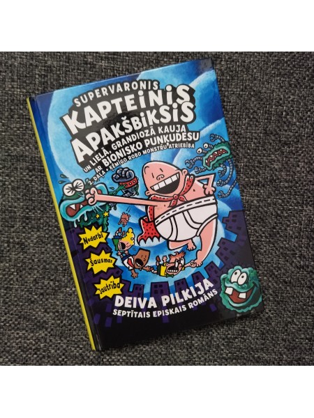 Supervaronis Kapteinis Apakšbiksis un lielā, grandiozā kauja ar bionisko puņķudesu. 2. daļa Ķēmīgo r