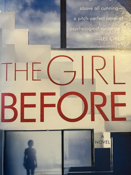 The girl before