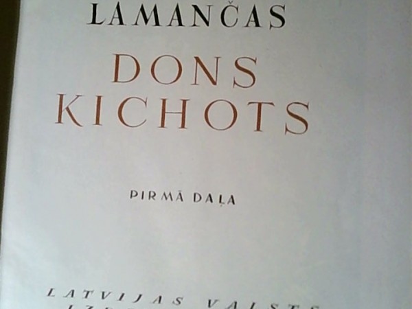 Dons Kihots 1 daļa