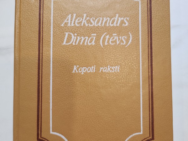 Aleksandrs Dimā, Kopotie raksti, 1. sējums