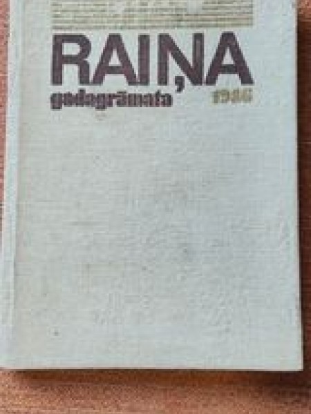 Raiņa gadagrāmata