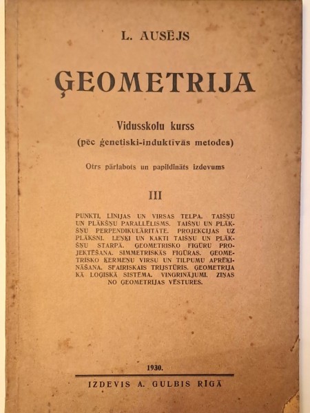 ĢEOMETRIJA
