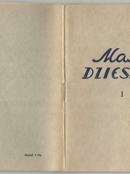 Masu dziesmas I