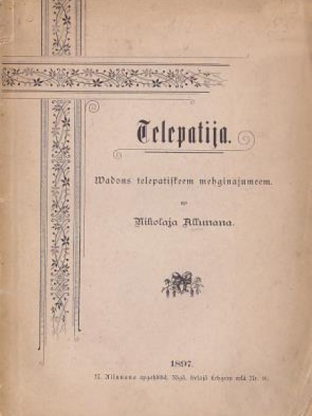 Telepātija