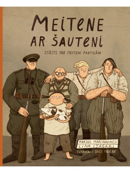 Meitene ar šauteni