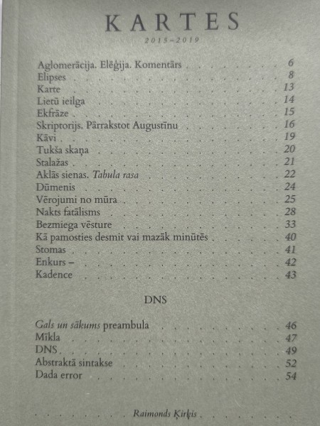 Kartes 2015–2019