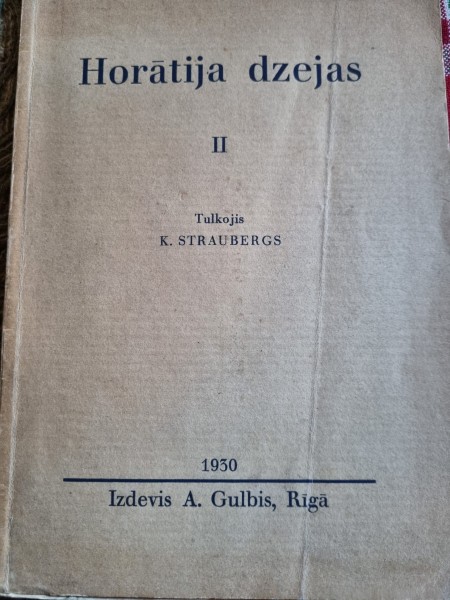 Horātija dzejas