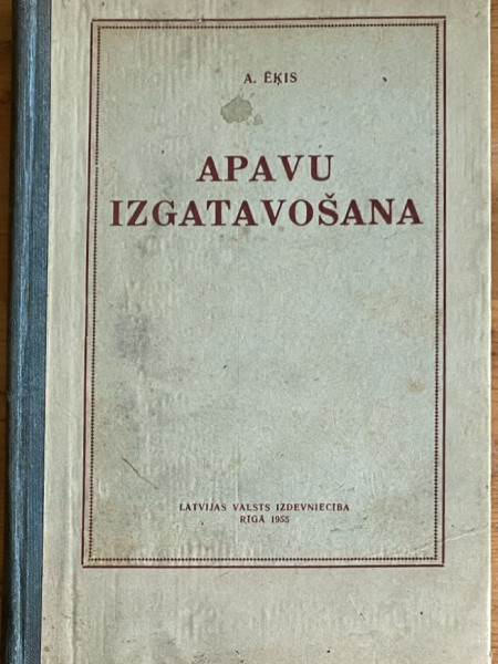 Apavu izgatavošana