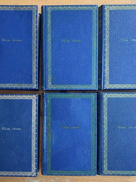 Raksti: Sarkanās lapas, Dzeja, Pasakas, Apceres par Skalbi, Skalbes vēstules un runas, Stāsti un tēl