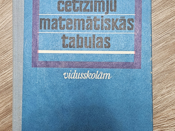 Četrzīmju matemātiskās tabulas