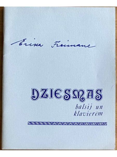 Dziesmas balsij un klavierēm