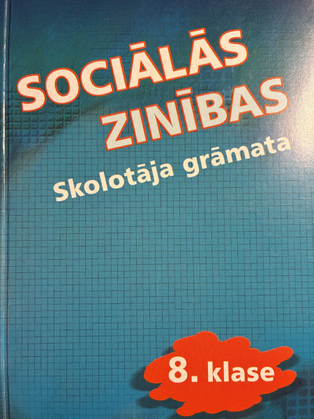 Sociālās zinības. Skolotāja grāmata. 8.klase