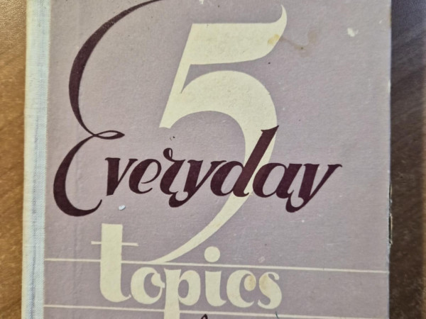 5 Everyday topics in English