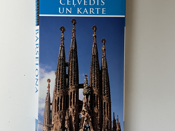 BARSELONA  ceļvedis un karte