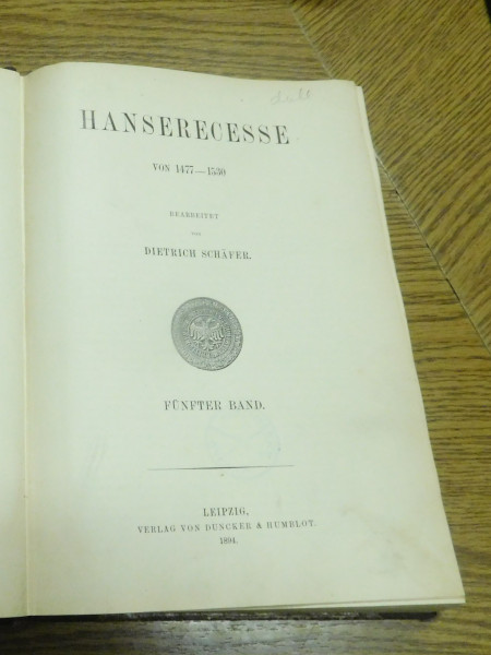 Hanserecesse von 1477-1530