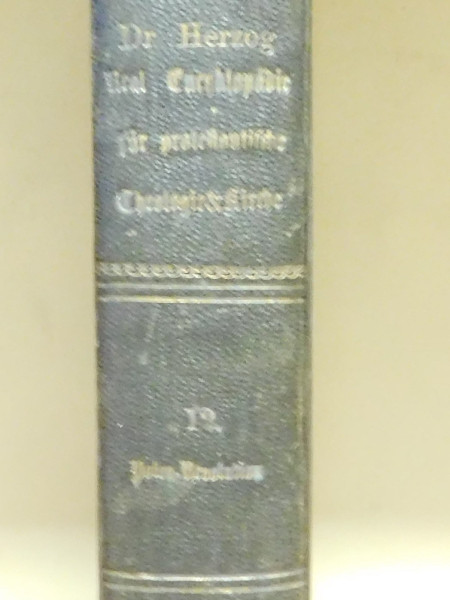 Real-Encyklopädie für protestantische Theologie und Kirche