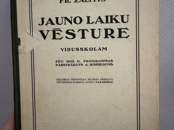 Jauno laiku vēsture vidusskolām