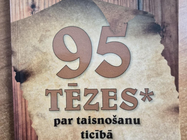 95 tēzes par taisnošanu ticībā