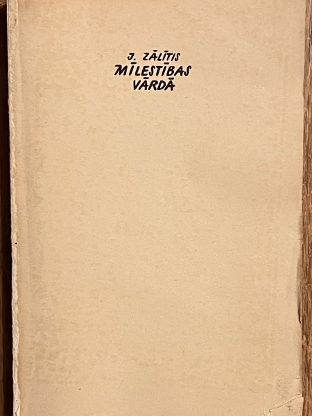 Mīlestības vārdā