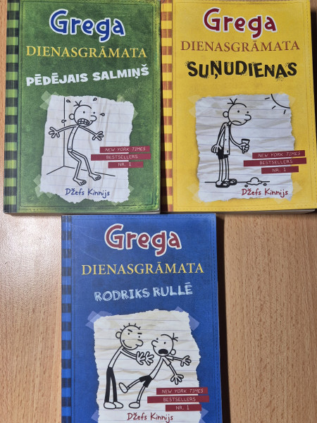 Grega dienasgrāmata 2,3,4