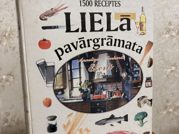 1500 Receptes Lielā pavārgrāmata